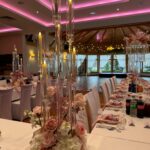 Świecznik 8-ramienny duży kandelabr na wesele