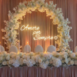 Neon Amore per sempre LED - włoski napis na ścianę