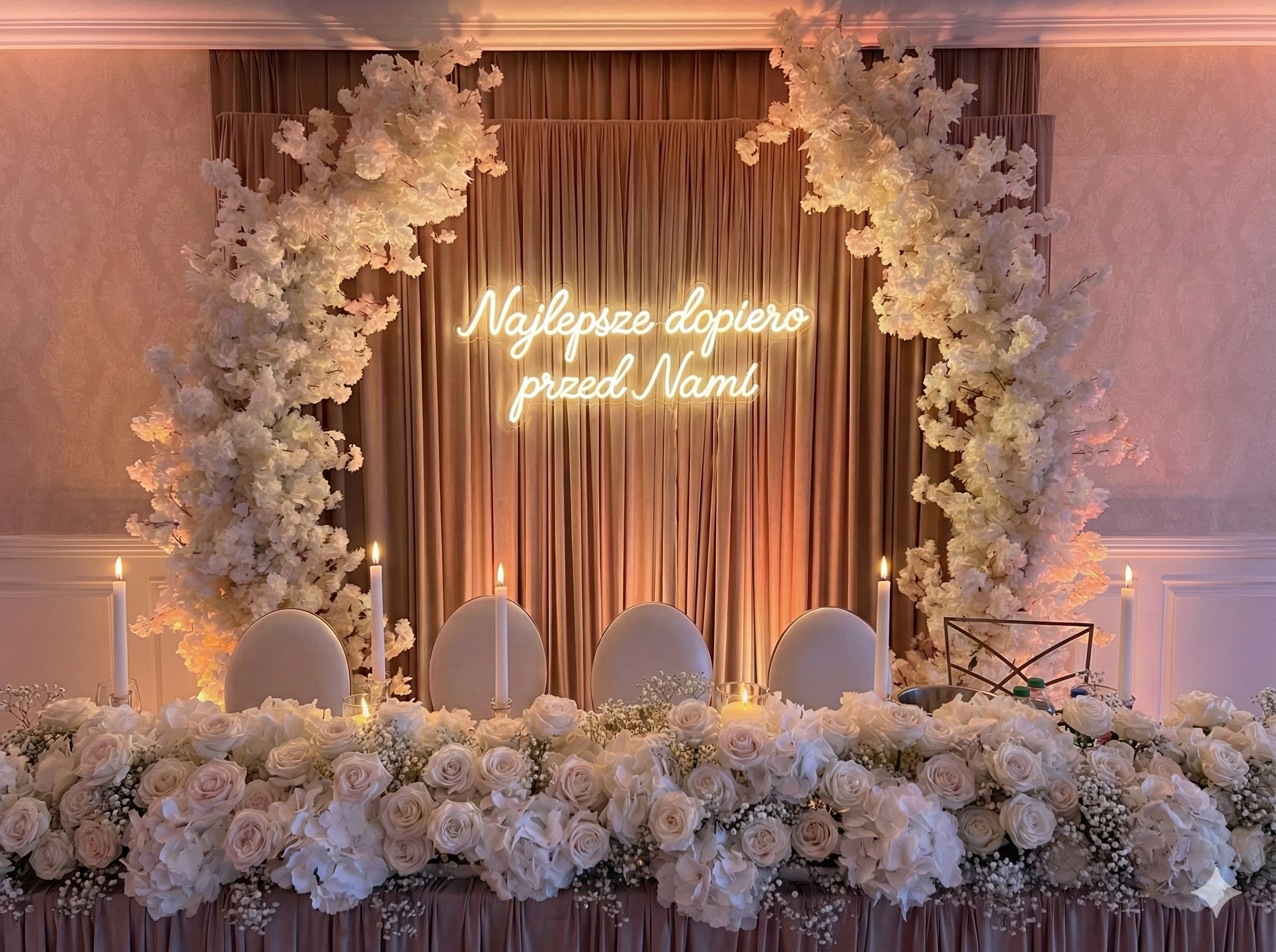 Neon LED "Najlepsze dopiero przed nami"