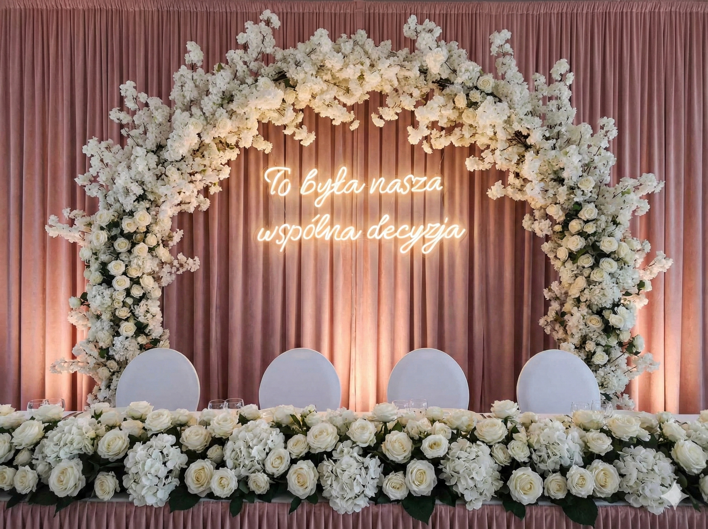 Neon LED "To była nasza wspólna decyzja"