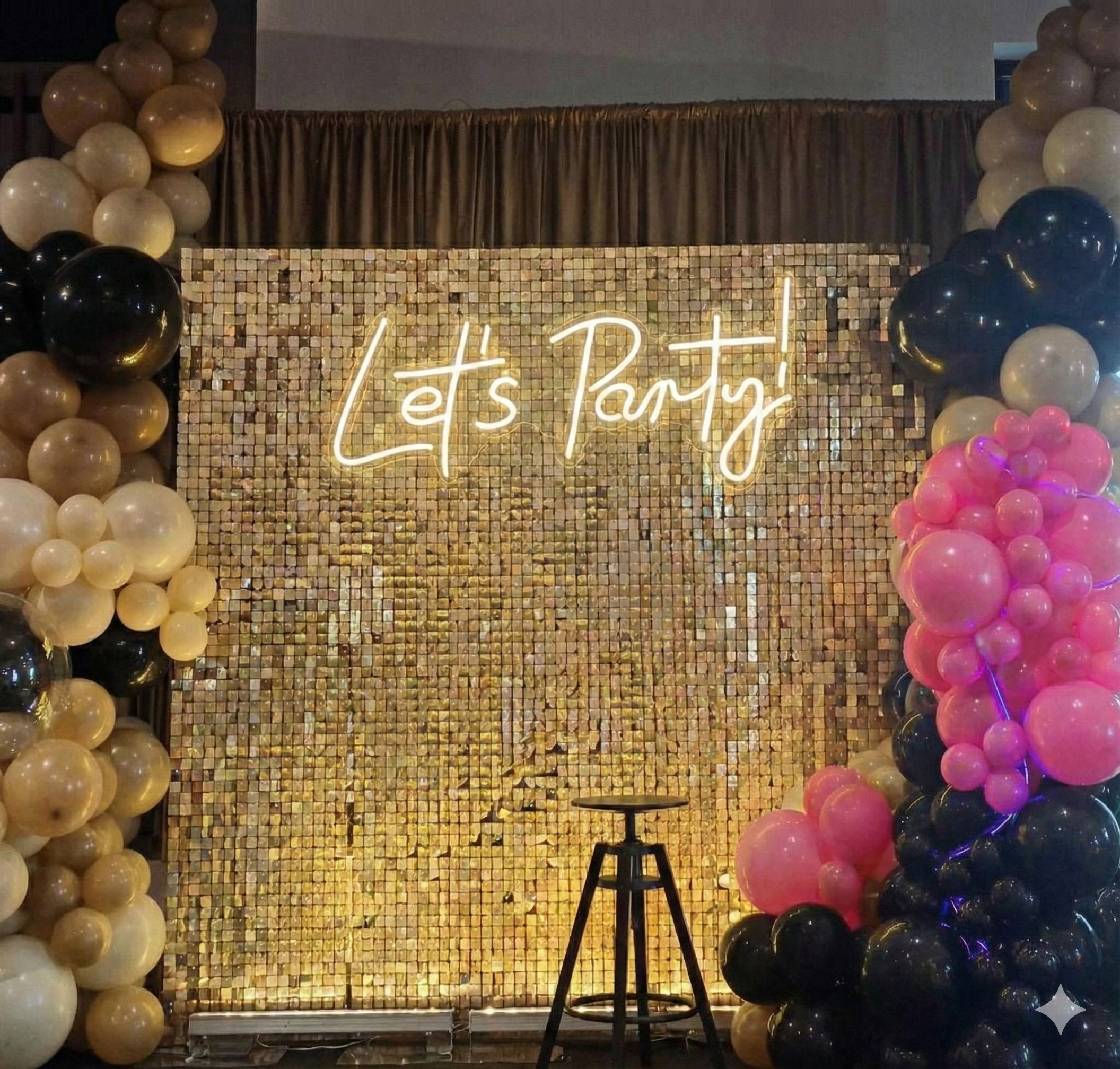 Neon LED "Let's Party"