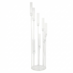 Świecznik 8-ramienny duży kandelabr na wesele