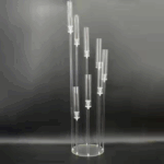 Świecznik 8-ramienny duży kandelabr na wesele