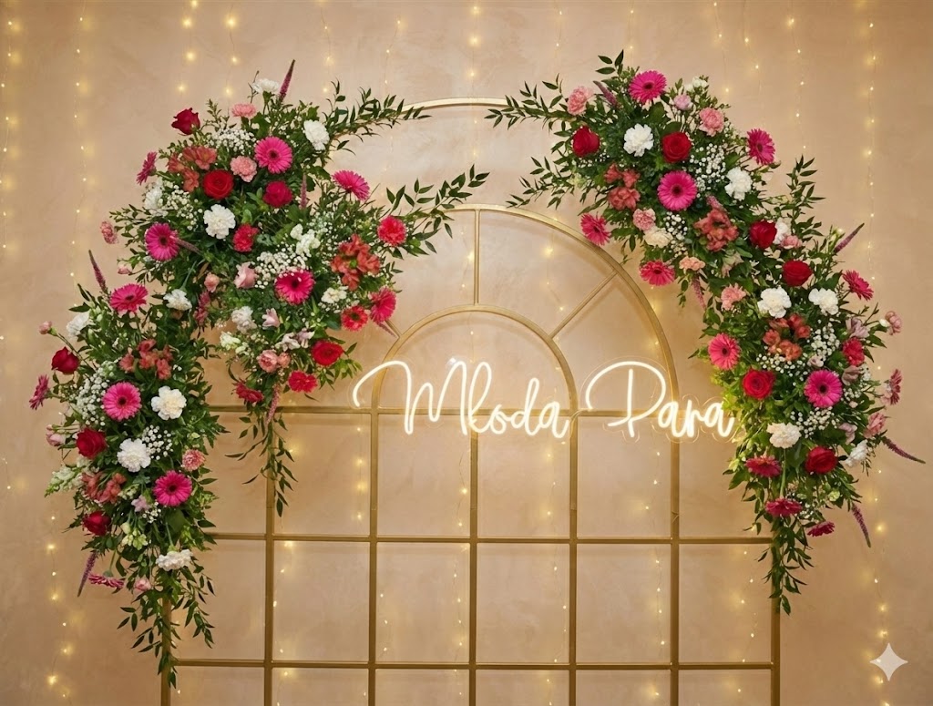 Neon LED "Młoda Para"