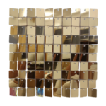 Panele cekinowe szampańskie złoto ścianka glamour